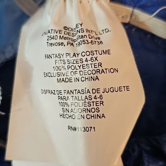 Disney's Snow White Child's Costume size 4-6x - Picture 9 of 11